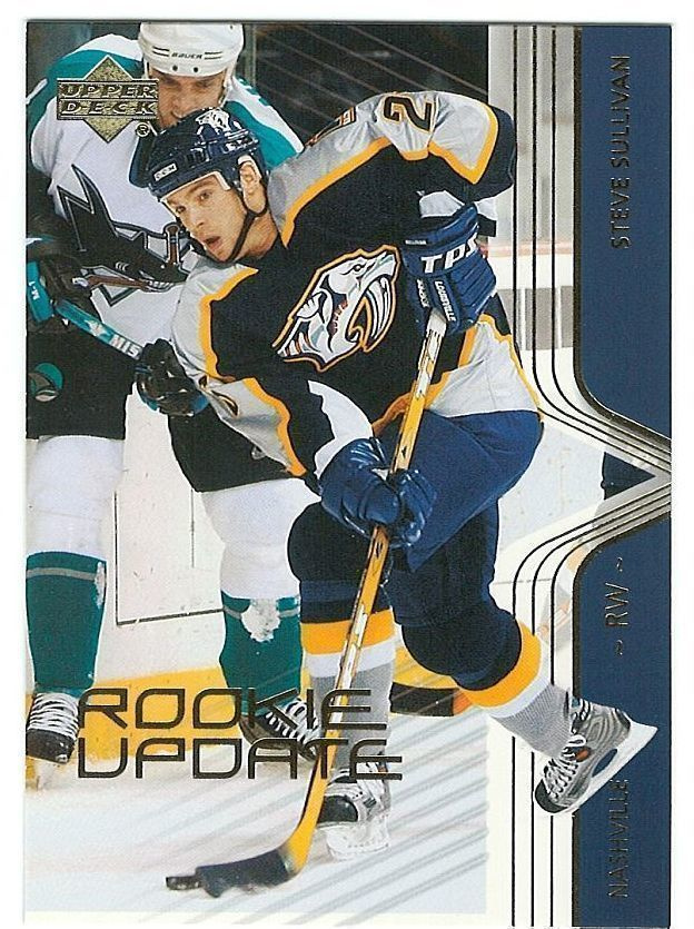 03-04 Upper Deck Rookie Update #49 Steve Sullivan