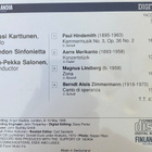 Hindemith, Merikanto, Lindberg, Zimmermann CD - pikkukuva 2