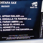 MOSTAFA SAX :: HAYATI :: CD ALBUM 1995 - pikkukuva 2