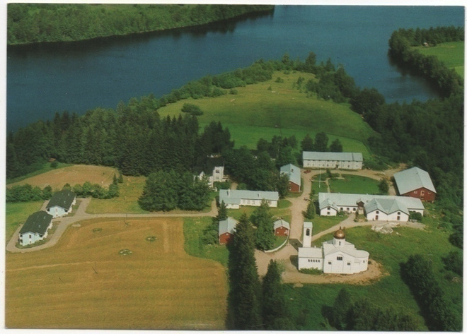 Valamon luostari ilmakuva