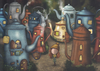 Teekaupunki / Ila Illustrations