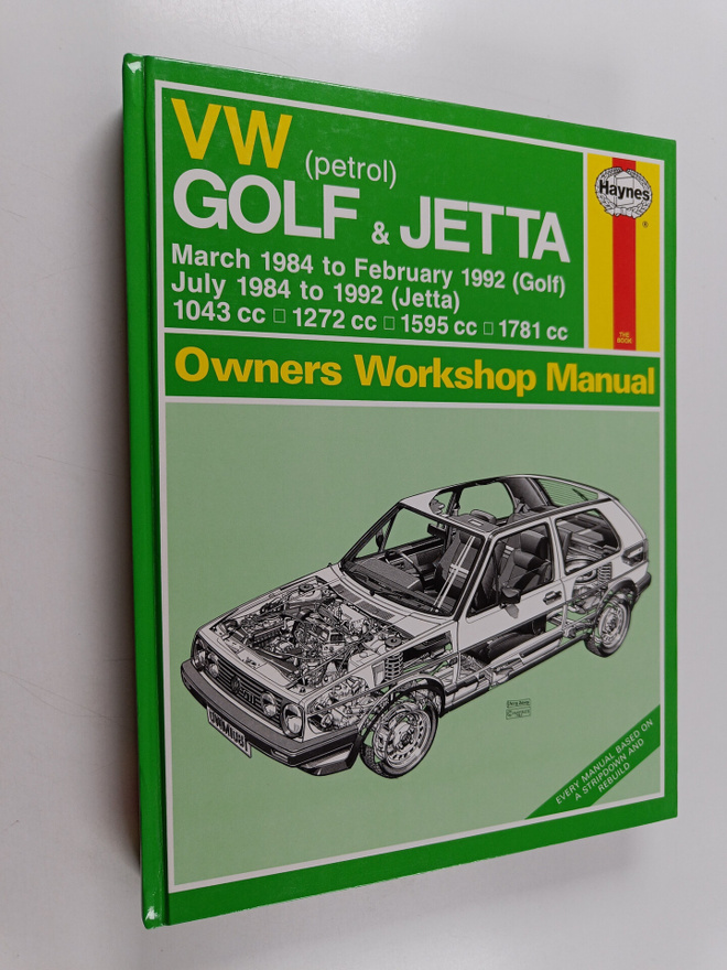 I. M. Coomber : VW (Petrol) Golf & Jetta - Owners Worksho...