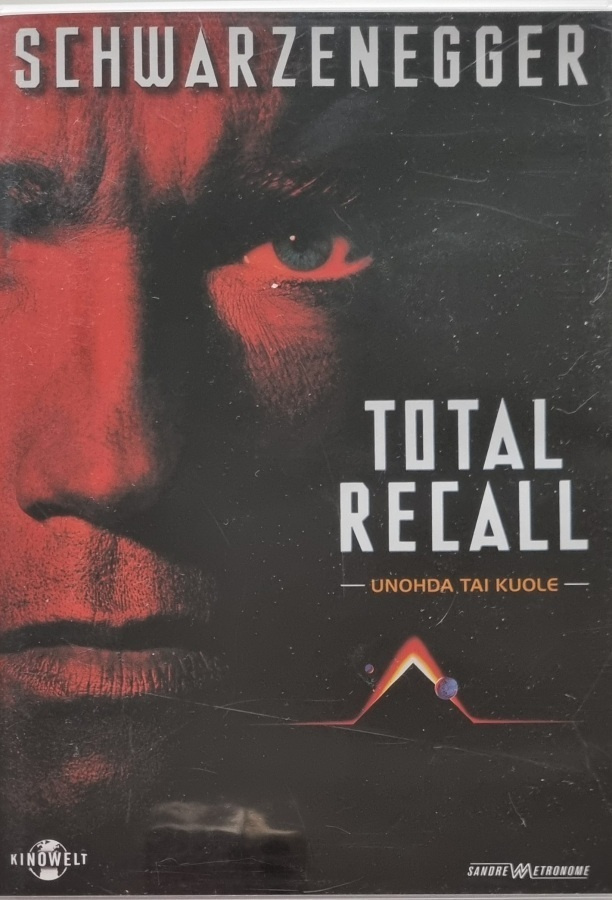 TOTAL RECALL - UNOHDA TAI KUOLE DVD