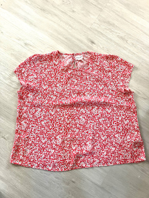 Lindex XL kukka pusero uudenver.