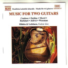 cd, Hildén & Lehtinen - Guitar duo: Music for two guitars - pikkukuva 1