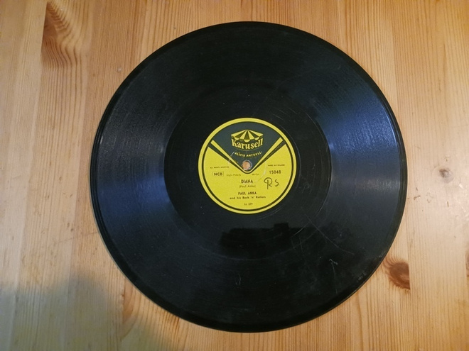 Paul Anka – Diana 1957 Savikiekko