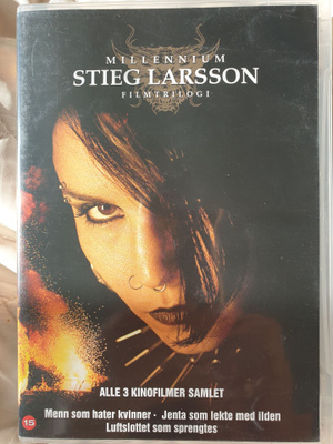 MILLENIUM TRILOGIA DVD Stieg Larsson