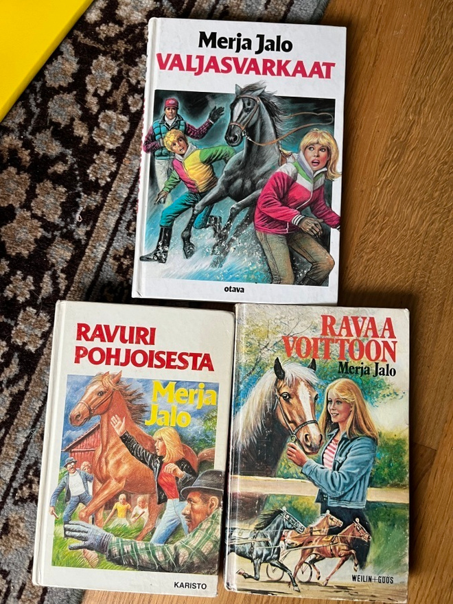 Merja Jalo Haavikon ravitalli kirjoja 3€/kpl