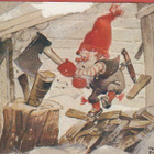 Trygve M Davidsen "Vedhuggning" - pikkukuva 1