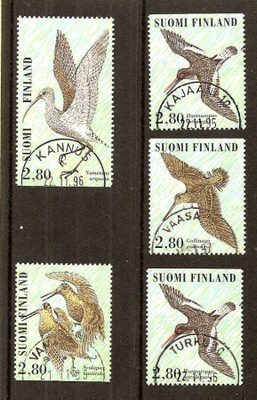 Lape 1347-51 kahlaajalintuja, loistoleimat