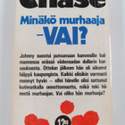 James Hadley Chase : Minäkö murhaaja - vai - pikkukuva 2