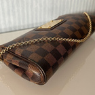 Aito LOUIS VUITTON Eva Damier Ebene - pikkukuva 2