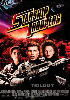 Starship Troopers leffat 1-3, Paul Verhoeven, 3DVD SUOMI TXT