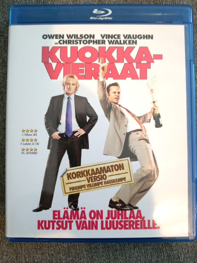 Kuokkavieraat (Blu-Ray) Owen Wilson, Vince Vaughn