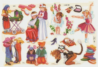 * MLP 1973, lasten roolileikkejä-arkki *