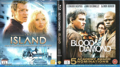 Blood Diamond - Veritimantti / The Island (Tupla Blu-Ray)