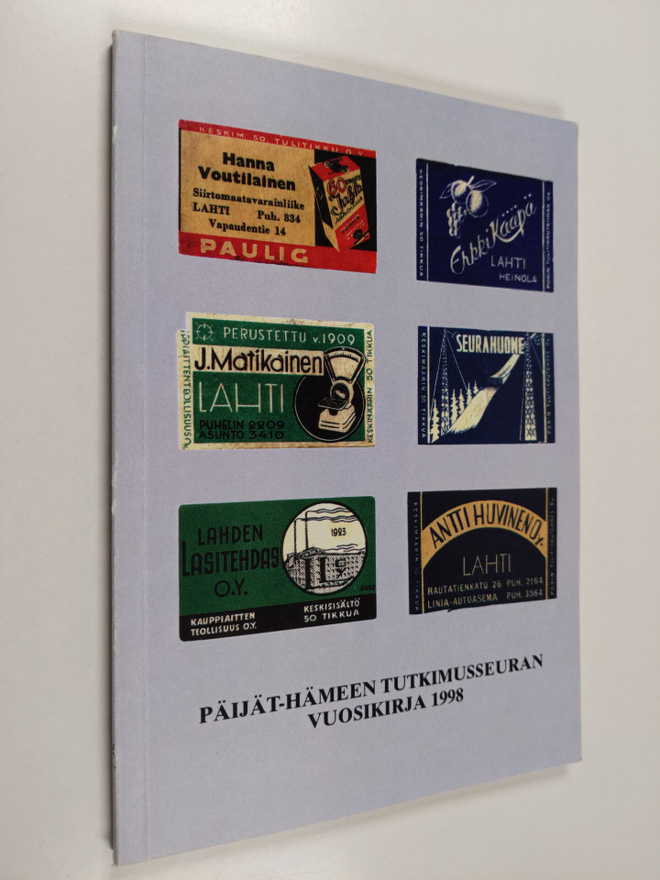 Päijät-Hämeen tutkimusseuran vuosikirja 1998