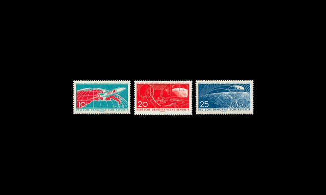 DDR 822-4 ** Ensimmäinen miehitetty avaruuslento (1961)