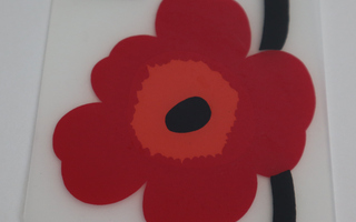MARIMEKKO Unikko lasinalunen 6 kpl