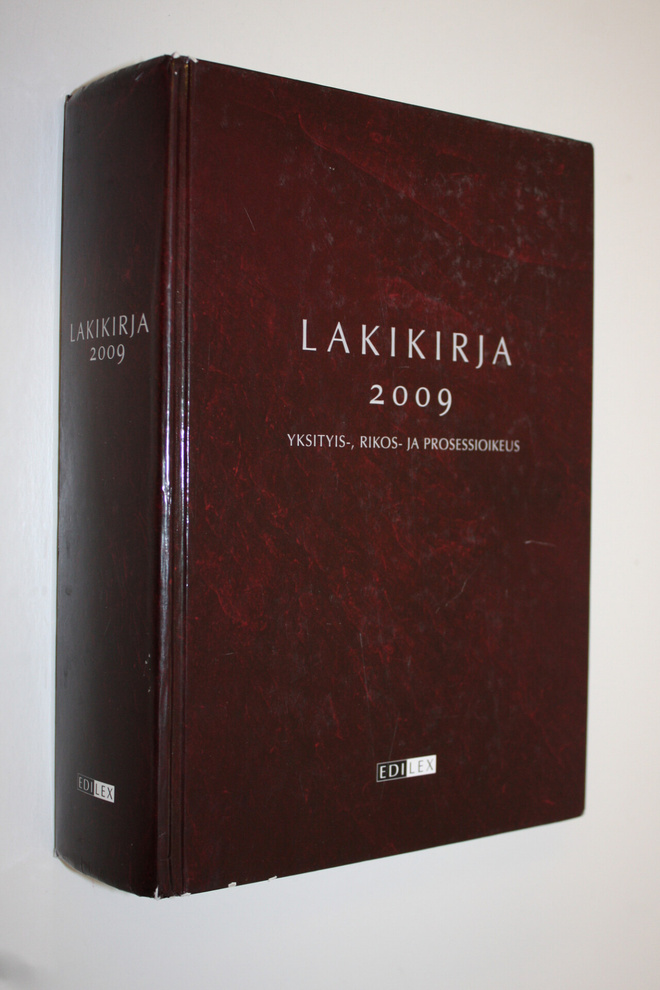 Lakikirja 2009 : yksityis-, rikos- ja prosessioikeus