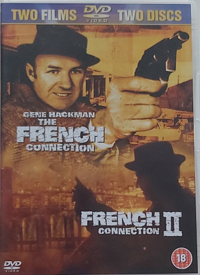 KOVAOTTEISET MIEHET / THE FRENCH CONNECTION I & II DVD