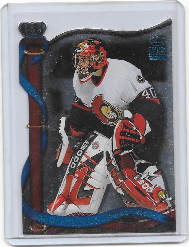 2001-02 Crown Royale Blue #102 Patrick Lalime Ottawa Sens MV