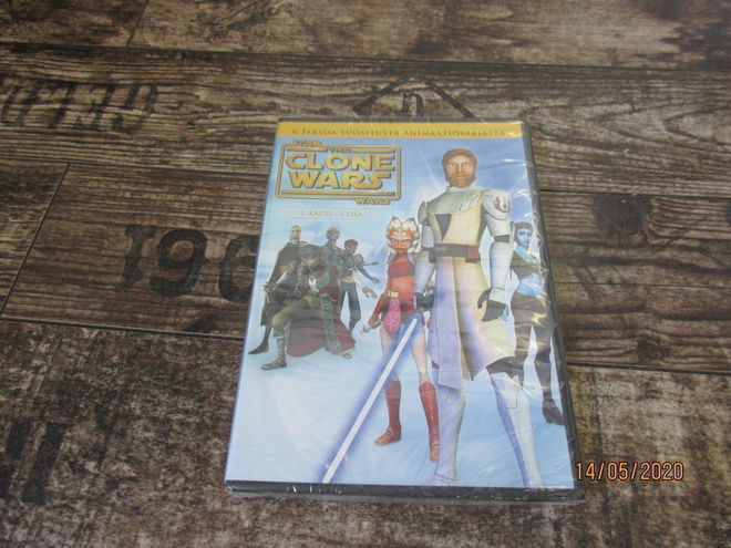 Star Wars The Clone Wars 1.kausi osa 3 (DVD) *UUSI*