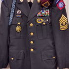 USA laskuvarjo joukkojen uniformu  takki ja baretti   82 abn - pikkukuva 1
