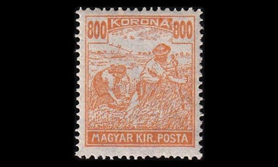 Unkari 354 ** Viikatemies 800 Kr (1921)