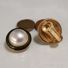 Christian Dior tyylinen Cabochon korvakorut - pikkukuva 4