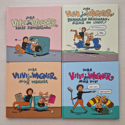 Viivi ja Wagner – 4 ensimmäistä minialbumia (1.painokset)