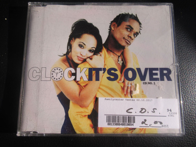 CLOCK - IT'S OVER CDS