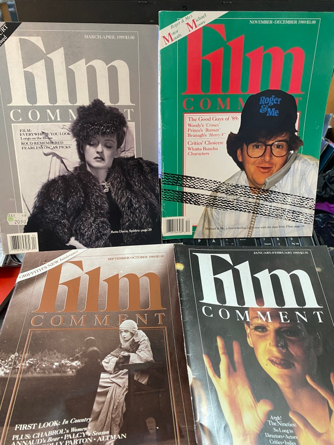 4 x Film Comment 1989