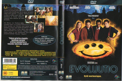 Evoluutio (2 061) K -FI- DVD suomik. david duchovny EGMONT