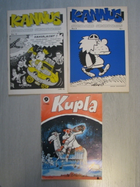 SUOMALAINEN SARJAKUVALEHTI ( kannus + kupla )