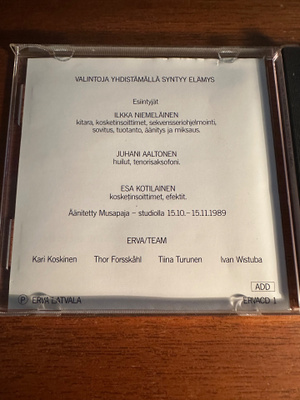 Juhani Aaltonen / Esa Kotilainen / Ilkka Niemeläinen 1989 CD
