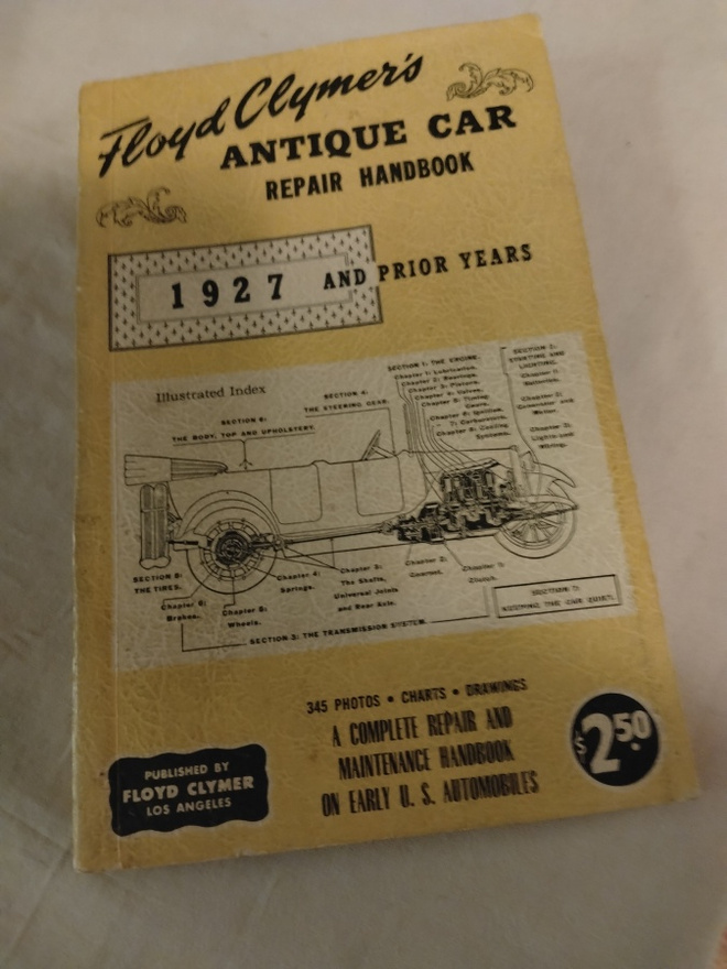 antique car repair handbook