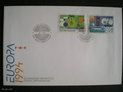FDC Eurooppa 2,30 & 4,20 mk 18.3.1994 - LaPe 1243-1244