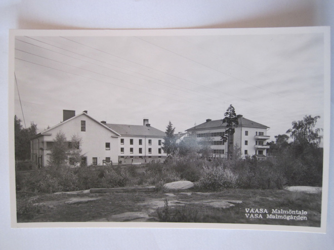 VANHA Postikortti Vaasa 1950-luku Alkup.Mallikappale