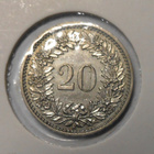 Switzerland. 20 rappen 1956. - pikkukuva 2