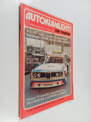 Autokuvalehti mr motor 1/1976