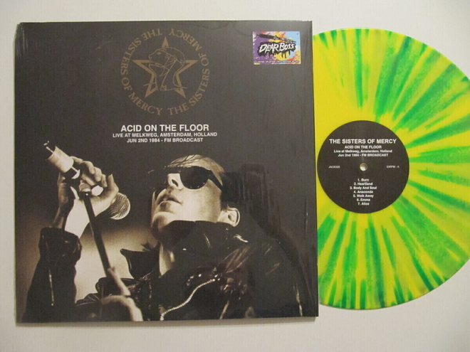 The Sisters Of Mercy Acid On The Floor Live LP Värivinyyli
