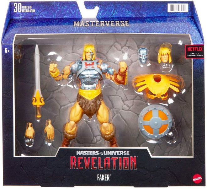 MOTU heman Revelation Faker -  HEAD HUNTER STORE.