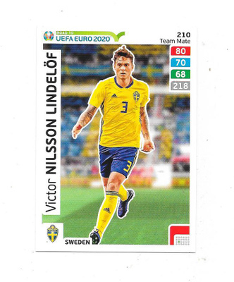 2020 Panini Road to UEFA EURO 2020 #210 Victor Lindelöf SWE