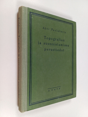 Ahti Paulaharju : Topografian ja suunnistamisen perustiedot