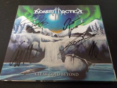 SONATA ARCTICA - CLEAR COLD BEYOND CD KOKO BÄNDIN NIMMAREILL