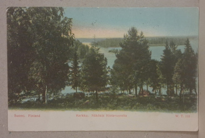 Karkku: Näköala Hietavuorelta o (1441)