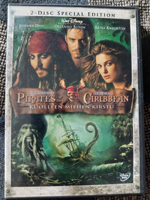 Pirates of The Caribbean - Kuolleen Miehen Kirstu 2DVD