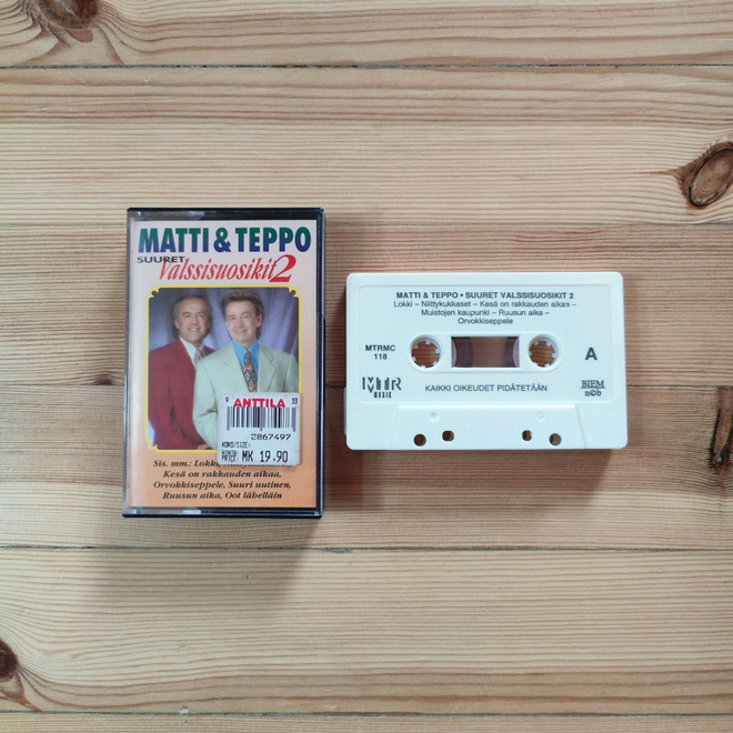 Matti & Teppo - Suuret Valssisuosikit 2 c-kasetti