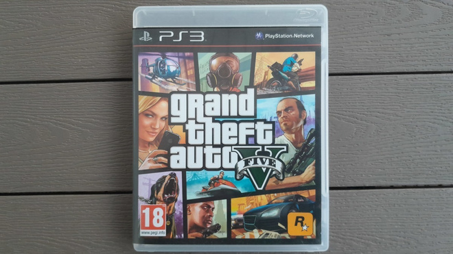 PS3: Grand Theft Auto GTA V Five peli (2013)